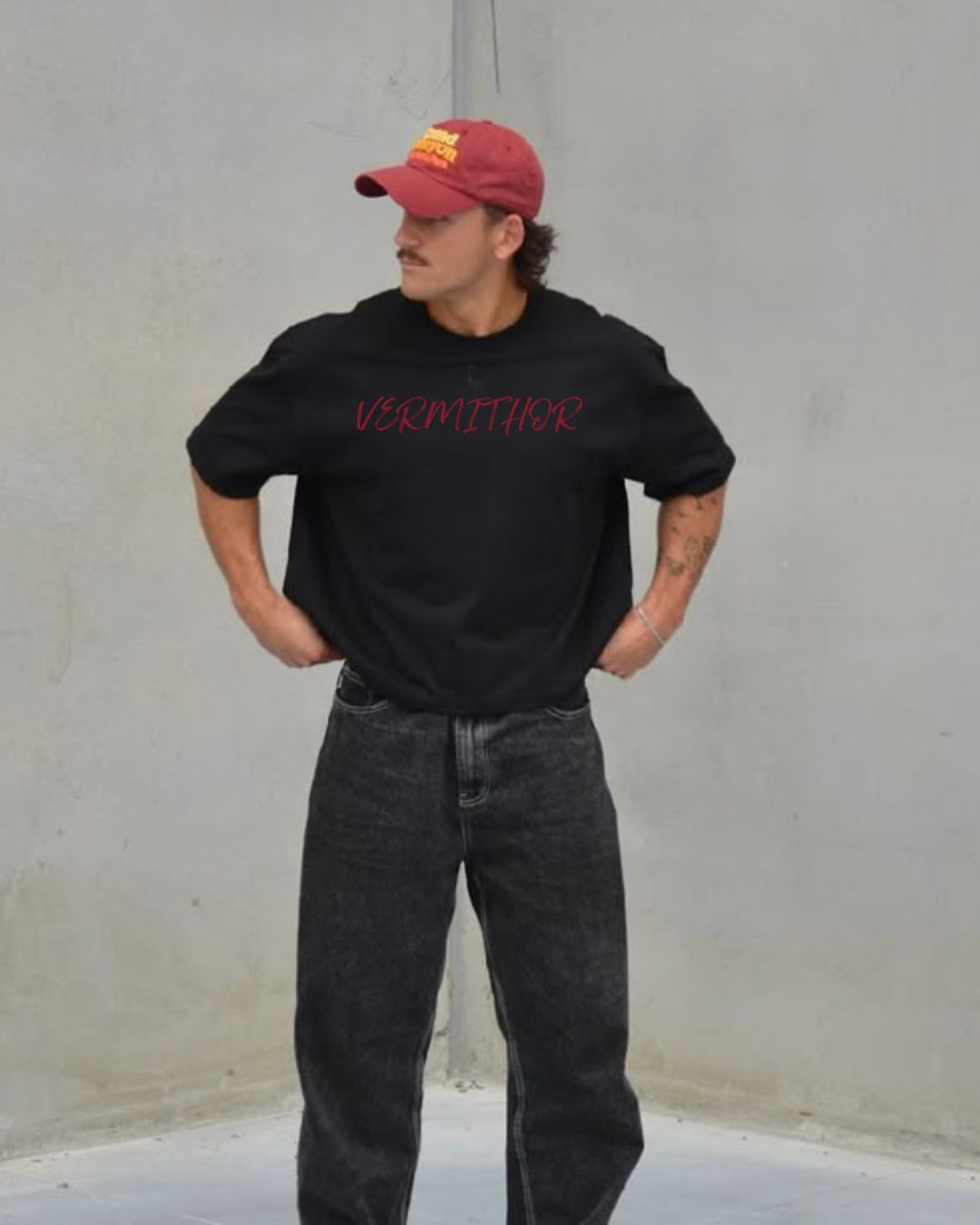 Arjan Dhillon Black Oversized
