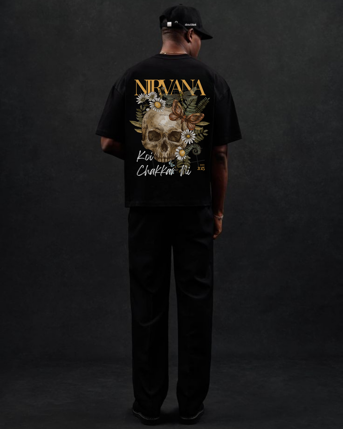 NIRVANA black oversized Tshirt