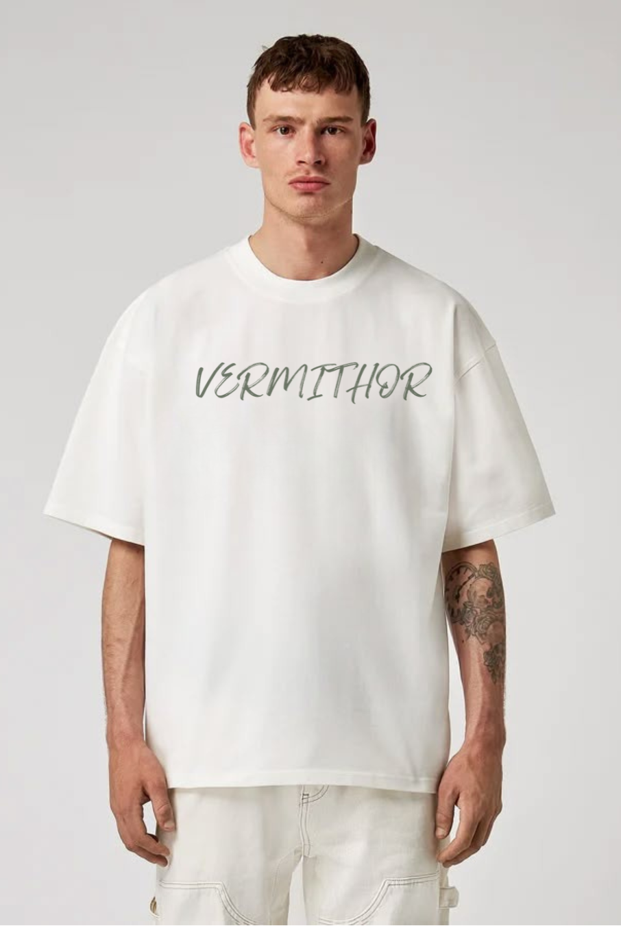 Porsche 365 White Oversized Tee
