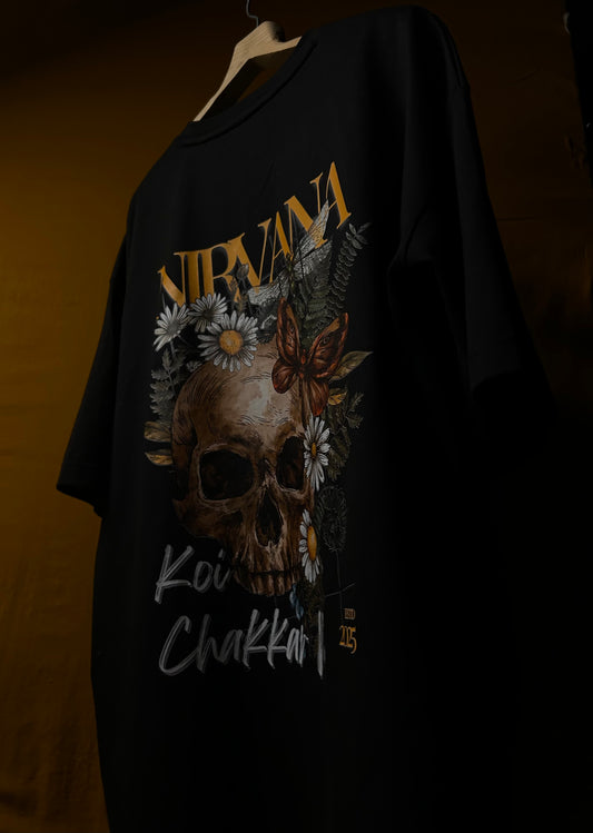 NIRVANA black oversized Tshirt